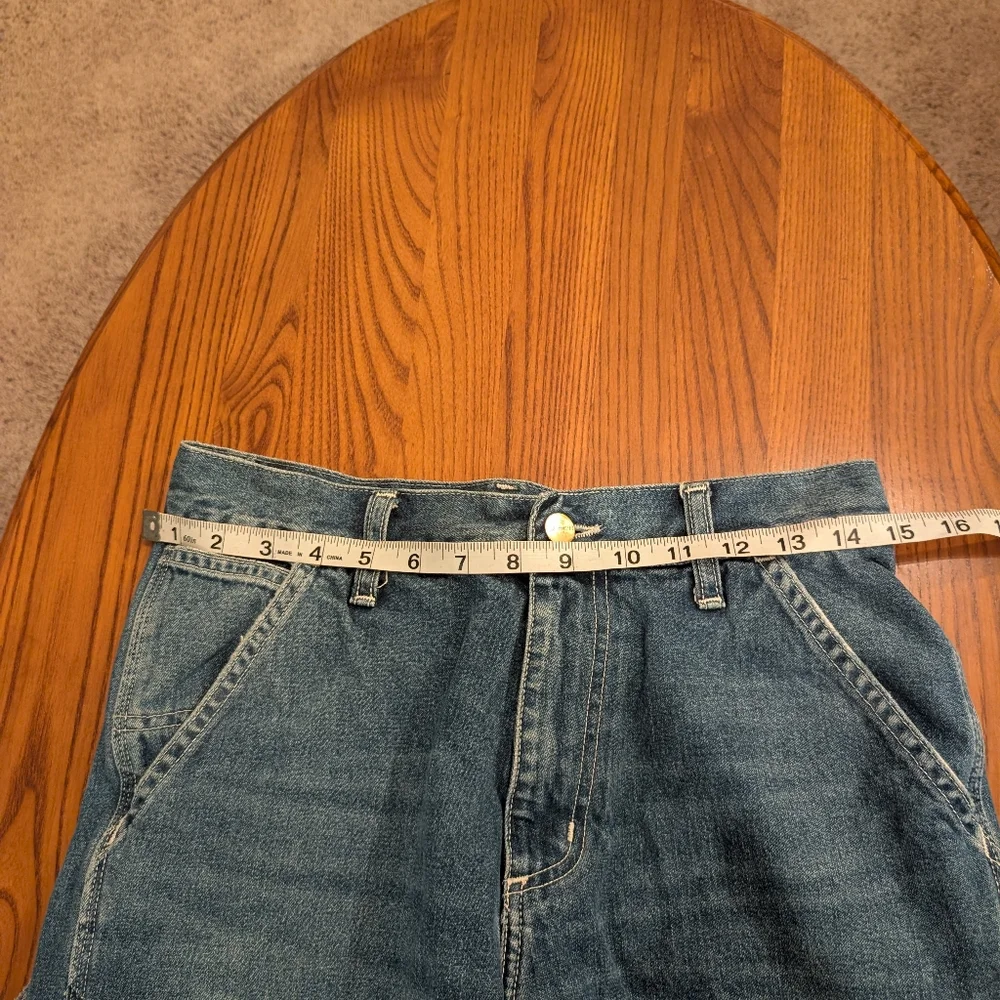 Carhartt WIP Denim Cutoff Shorts, Size 26 - Picture 7 of 10
